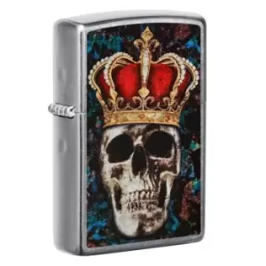 image of Zippo AW21 Skull King Design windproof lighter