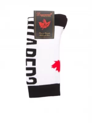 Image of DSQUARED2 Socks Boys White cotone