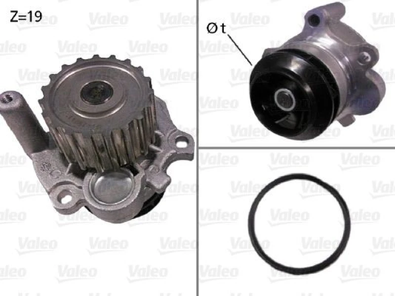 Image of Water pump VALEO 506533