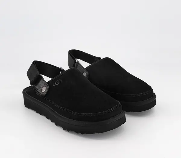 Image of UGG Mens Goldencoast Clogs Black, 11