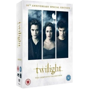 image of The Twilight Saga - The Complete Collection: 10th Anniversary DVD