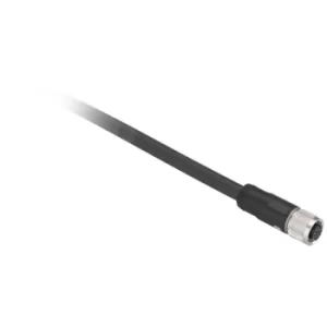 Image of Telemecanique XZCP29P11L5 Straight Female M12 5M Cable Pre-Wired C...