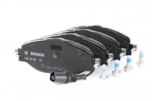 Image of Bosch Brake Pads SKODA,SEAT,AUDI 0 986 494 660 2K5698151,2K5698151A,2Q0698151F Disk Pads,Brake Pad Set, disc brake 5Q0698151B,5Q0698151D,5Q0698151F