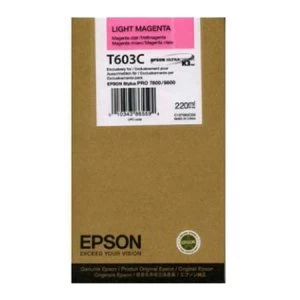 Image of Epson T603C Light Magenta Ink Cartridge