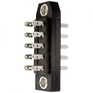 Image of Telegaertner J00044A0900 Terminal Pin Strip Pitch 2.54 DIN 41618 Terminal pin strip Number of pins 10