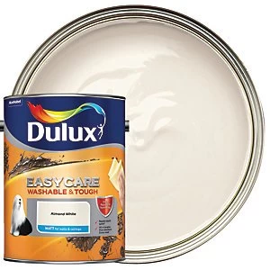 Image of Dulux Easycare Washable & Tough Almond White Matt Emulsion Paint 5L