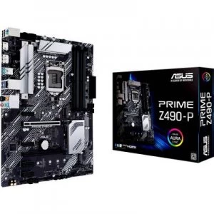 Image of Asus Prime Z490P Intel Socket LGA1200 H5 Motherboard