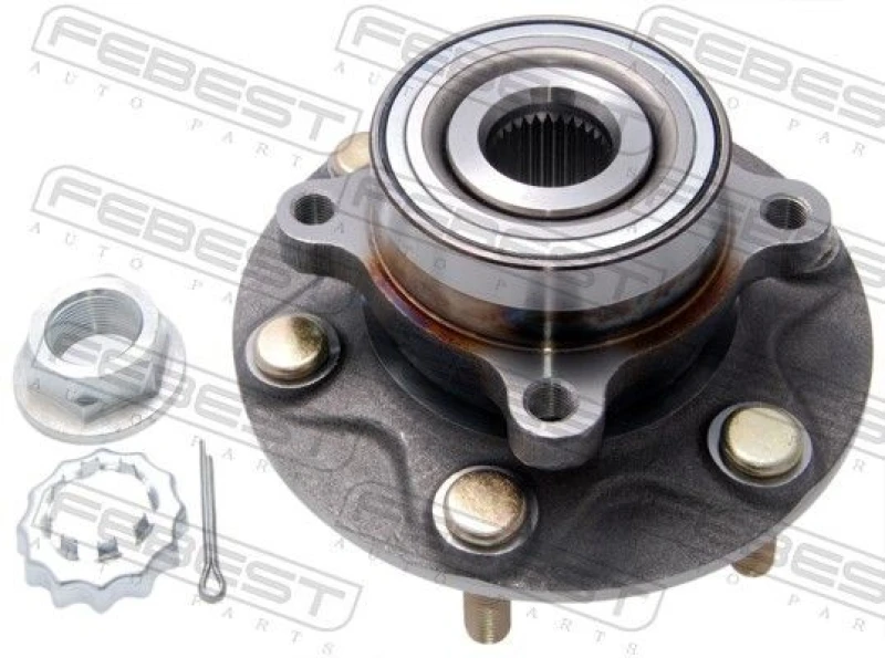 Image of FEBEST 0482-V97F Wheel Hub Front Axle Wheel Hub (653)