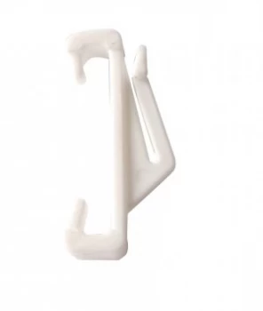 Image of Select Hardware Curtain Glider to fit 10 Pack - Super White