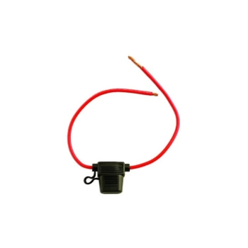 Image of Connect - Fuse Holder - Splashproof Standard Blade Type - Red - 30A - Pack Of 10 - 30457