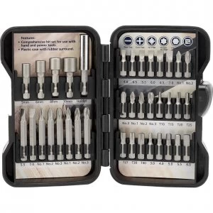 image of Draper 36 Piece Screwdriver Bit Set