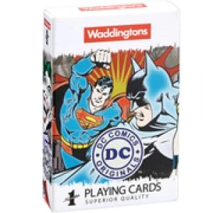 Image of Waddingtons Number 1 Playing Cards - DC Superheroes Edition