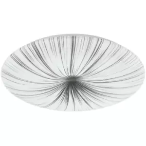 Image of Netlighting Nieves LED 7 Lamp Decorative Flush Ceiling Light White
