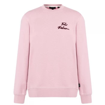 Image of Ted Baker Trophey Logo Sweater - Dusky Pink