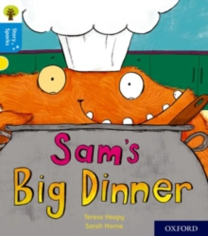 Image of Teresa Heapy Oxford Reading Tree Story Sparks: Oxford Level 3: Sam's Big Dinner Book Multi unisex