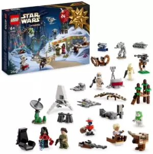 image of LEGO Star Wars Advent Calendar 2023 24 Christmas Gifts 75366