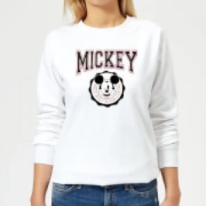 Image of Disney Mickey New York Womens Sweatshirt - White