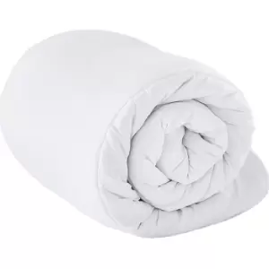 Image of Riva Home Hollow Fibre 4.5 Tog White Duvet King Polycotton White