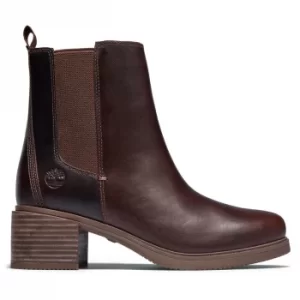 image of Timberland Dalston Vibe Chelsea Boot For Her In Dark Brown Dark Brown, Size 3.5