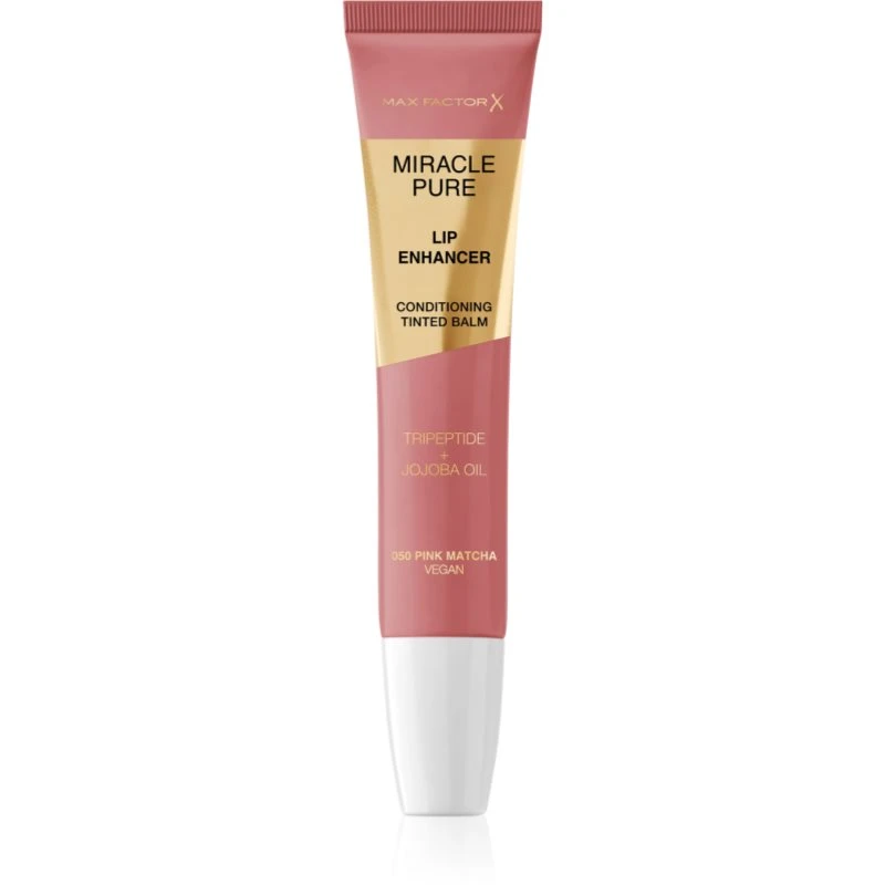 Image of Max Factor Miracle Pure Lip Enhancer hydrating lip gloss shade 050 Pink Matcha 12 ml