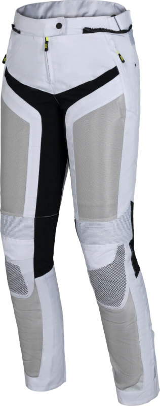 Image of IXS Trigonis-Air Ladies Motorcycle Textile Pants, black-grey, Size M for Women