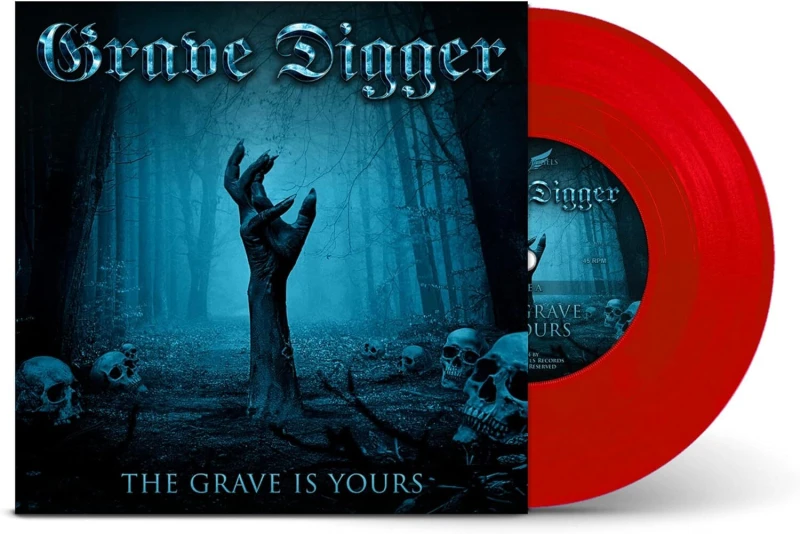 Image of Grave Digger The Grave Is Yours SINGLE multicolor Onesize Unisex