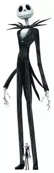 image of Disney Nightmare Before Christmas Jack Skellington Cutout