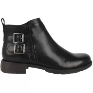 Image of Firetrap Buckle Womens Ankle Boots - Black