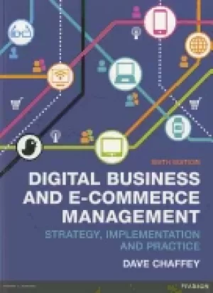 Image of digital business and e commerce management