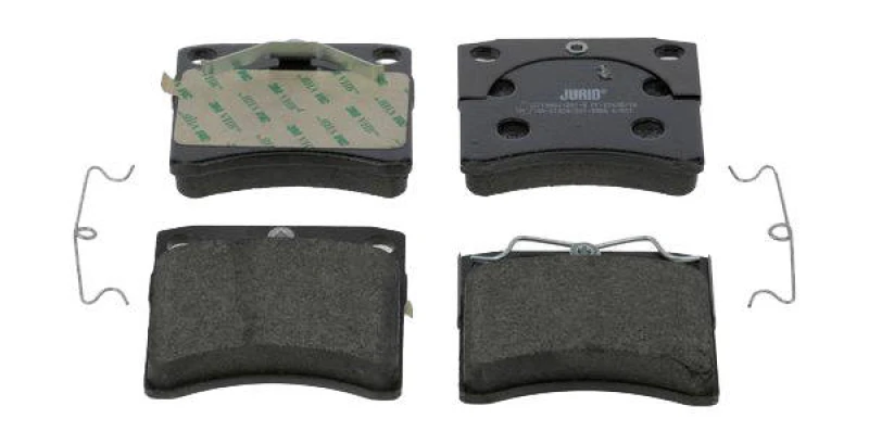 Image of JURID 571948J Brake pad set not prepared for wear warning indicator, with spring Brake Pad Set,disc brake (402)