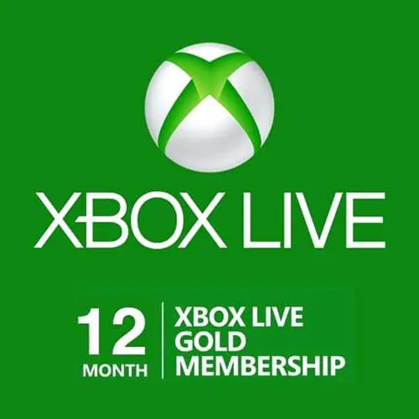 Image of Xbox LIVE 12 Month Gold Code: Europe