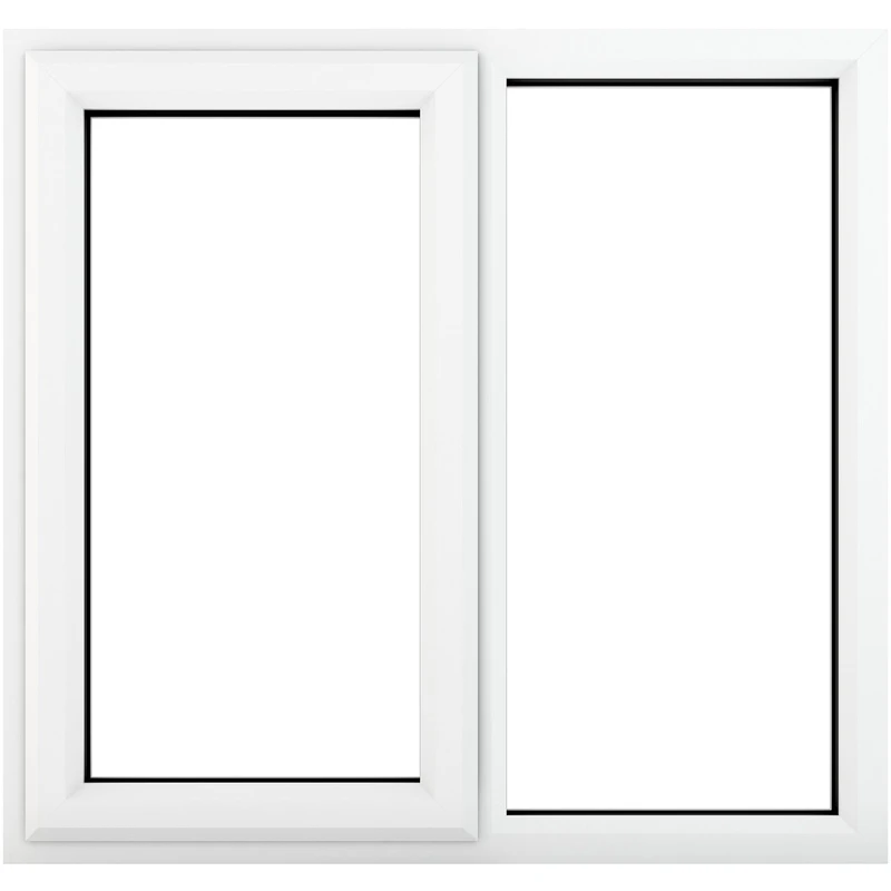 Image of Crystal Triple Glazed Window White Lh 1190 X 965Mm Clear 24WHTG1190965