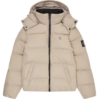 Image of Calvin Klein Jeans Essential Puffer Jacket - Crockery PBF