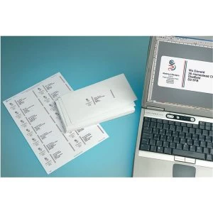 Image of Avery J8166-100 Inkjet Addressing Labels 99.1 x 93.1mm White Pack of 600 Labels