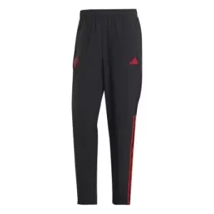 Image of adidas Manchester United Pre Match Pants 2023 2024 Mens - Black