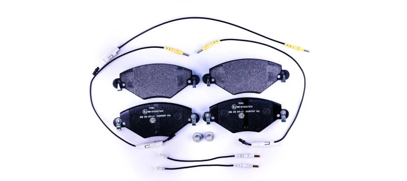 Image of HELLA Brake pad set HELLA 8DB 355 019-411