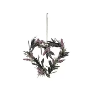 Image of Crossland Grove Lavender Heart Purple (2Pk) D220Mm