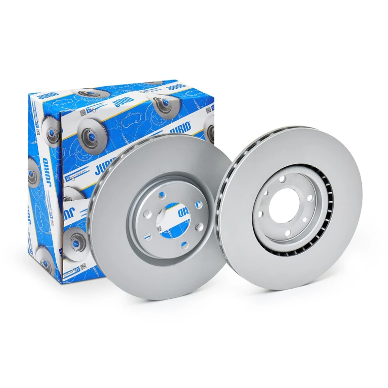 Image of JURID 562641JC Brake disc COAT+ Vented, Coated, with bolts/screws Brake Disc (82)
