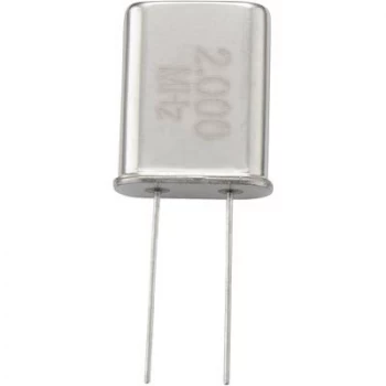 Quartz crystal TRU COMPONENTS 168610 HC 49US 3.6864 MHz