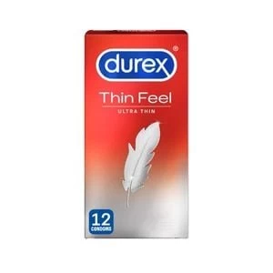 image of Durex Thin Feel Close Fit Condoms x12