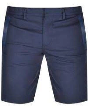 Image of Hugo Boss Athleisure Liem 4 Jersey Slim Fit Shorts Navy Size 36 Men