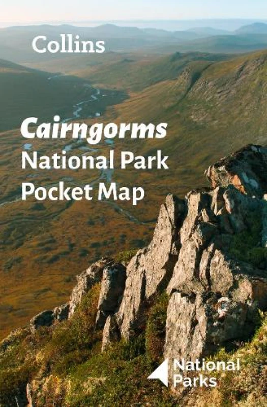 Image of Cairngorms National Park Pocket Map. By National Parks UK, Collins Maps Books
