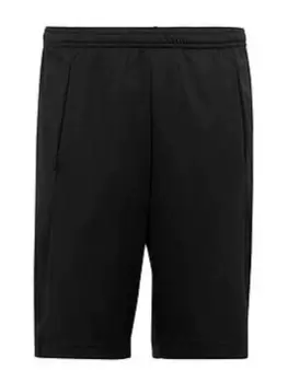 Image of adidas Sportswear Adidas Junior Boys Train Essentials Logo Shorts, Black/White, Size 13-14 Years