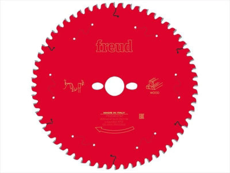 Image of Freud F03Fs09760 Wood Mitre Saw Blade 260 X 30 X 2.4/1.8mm X 60T Fre03Fs09760