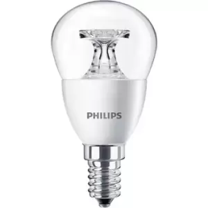 Image of Philips CorePro 5.5W LED E14 SES Golf Ball Very Warm White - 45483100