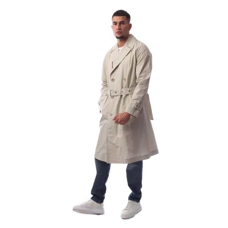 Image of Boss Mens C Cam Belt Trench Coat Light Beige male 36 (46)