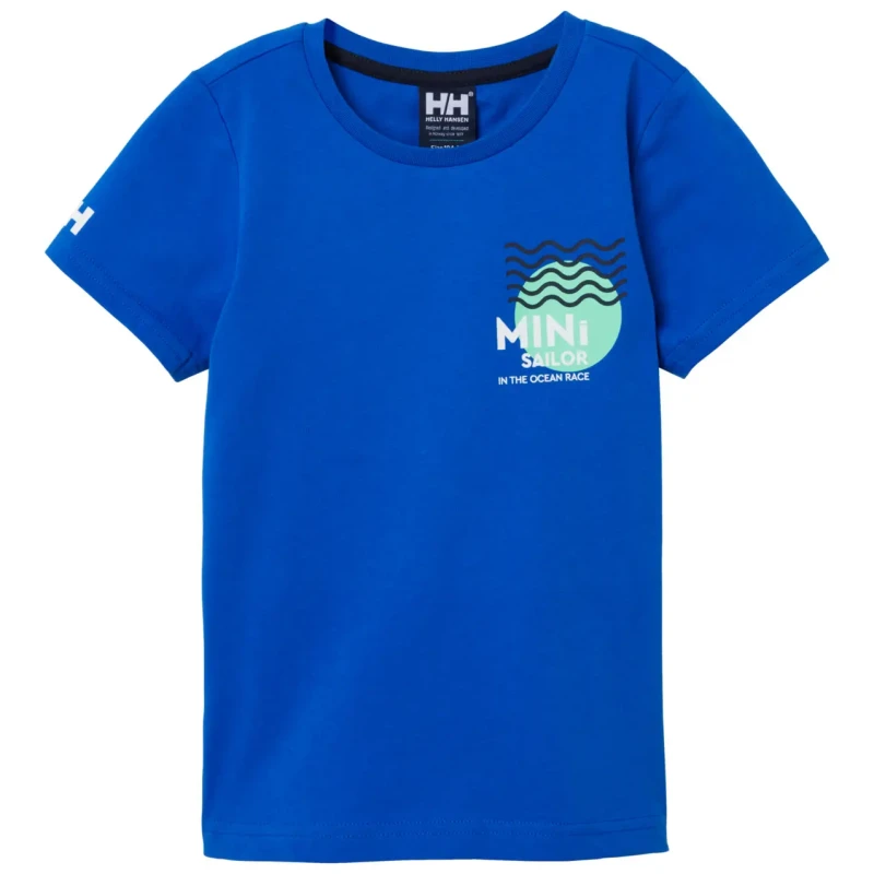 Image of Helly Hansen Baby T-Shirt Helly Hansen The Ocean Race Bleu Unisex 2 ans