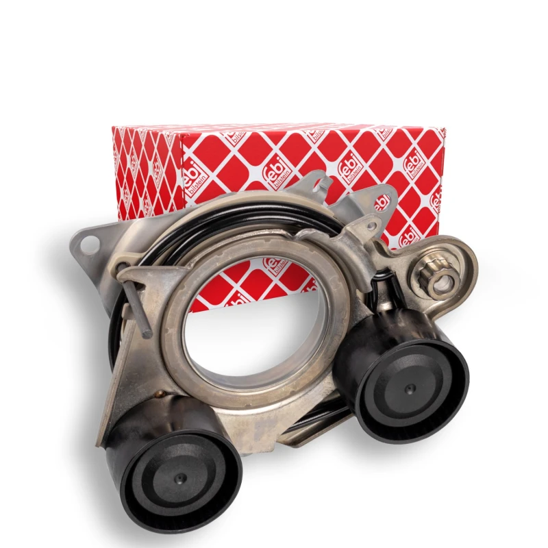 Image of FEBI BILSTEIN 170248 Tensioner Aluminium Belt Tensioner,v-ribbed belt (541)
