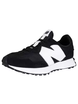 Image of 327 Big Logo Suede Trainers