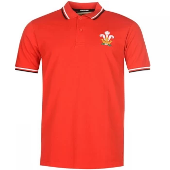 Rugby World Cup Core Polo Mens - Wales